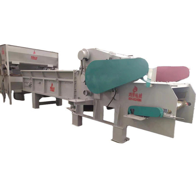 2HP-10HP 목재 칩 머신 30-50 인치 차원 2-6 인치 칩 용량